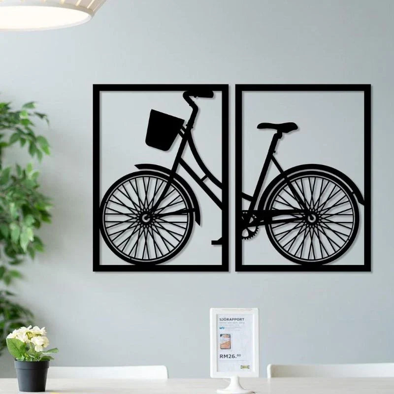 Wooden Cycle Wall Decor- Vintage Wall Decoration