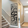 Wooden Tree Vertical Hanging Wall Decor