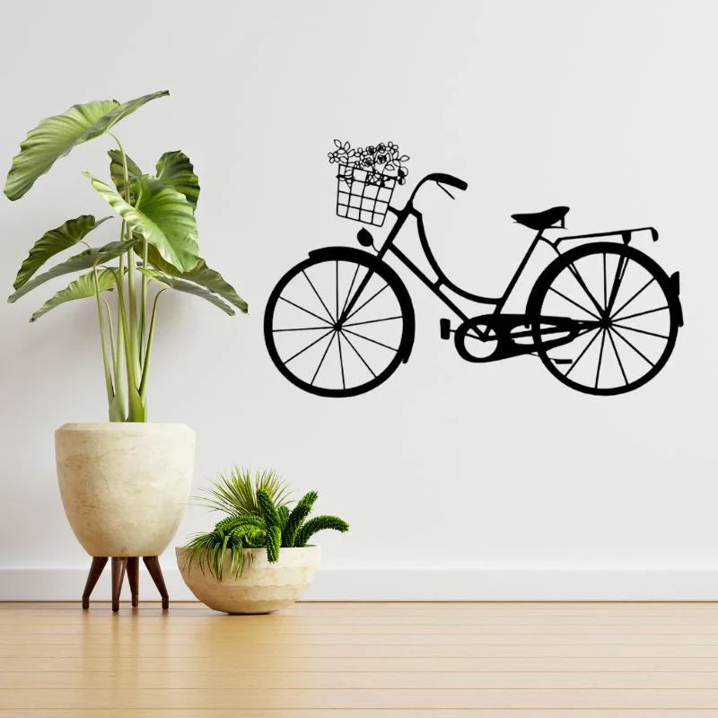Wooden Cycle Wall Decor - For Home and Office