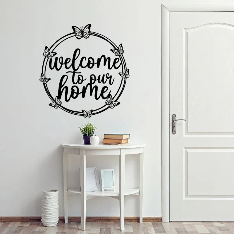Elegant Wall Decor - Welcome To Our Home Frame