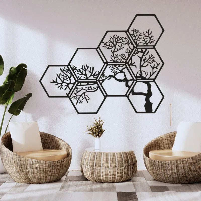 Wooden Tree Branch- Nature Inspired Wall Decor