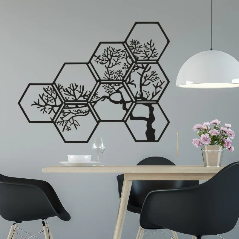 Wooden Tree Branch- Nature Inspired Wall Decor