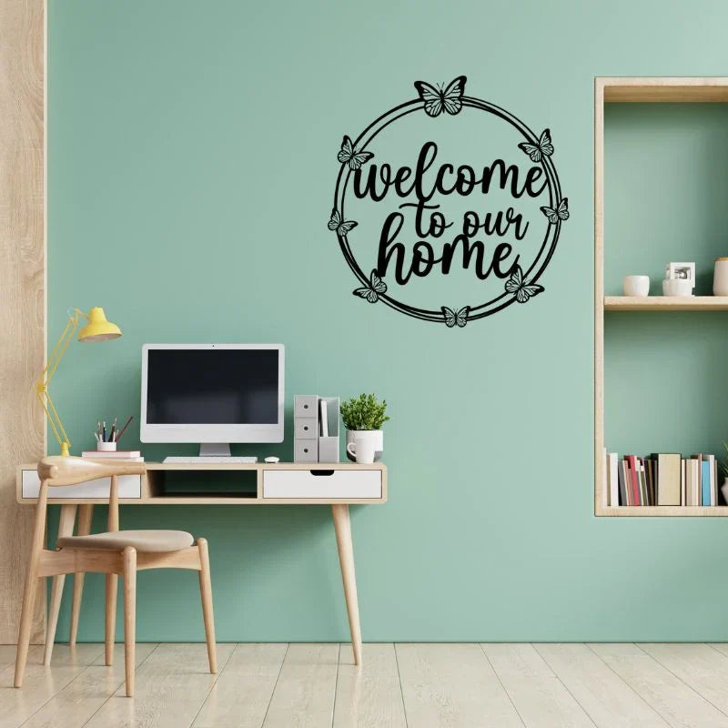 Elegant Wall Decor - Welcome To Our Home Frame