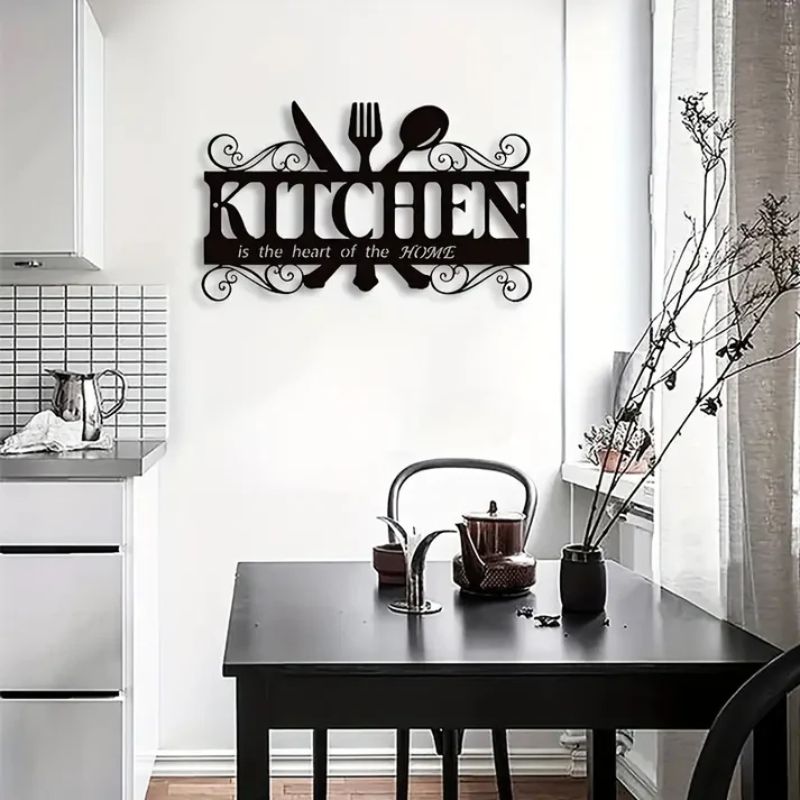 Premium Acrylic Kitchen Wall Art – The Kitchen is the Heart of the Home