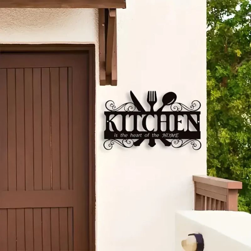 Premium Acrylic Kitchen Wall Art – The Kitchen is the Heart of the Home