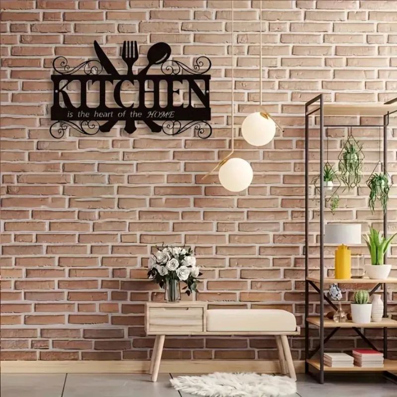 Premium Acrylic Kitchen Wall Art – The Kitchen is the Heart of the Home