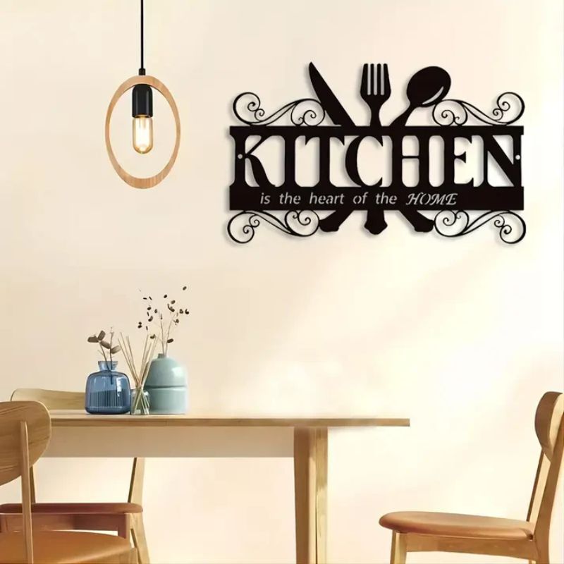 Premium Acrylic Kitchen Wall Art – The Kitchen is the Heart of the Home