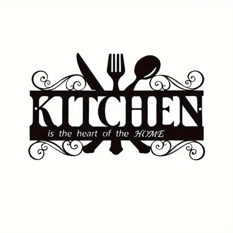 Premium Acrylic Kitchen Wall Art – The Kitchen is the Heart of the Home