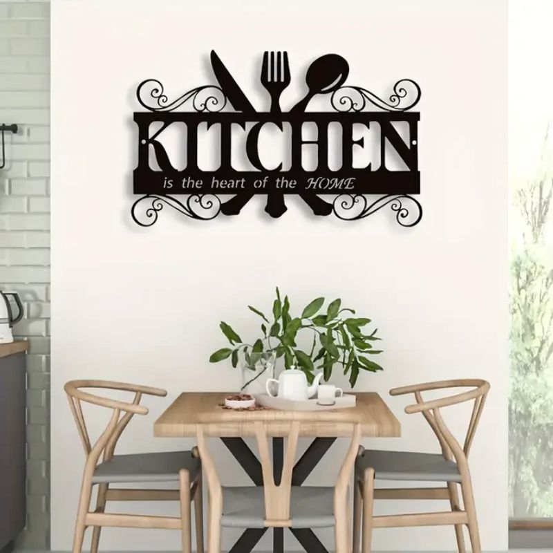 Premium Acrylic Kitchen Wall Art – The Kitchen is the Heart of the Home