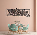 Banana and Palm Leaf Wall Decor - Wooden Set of 3