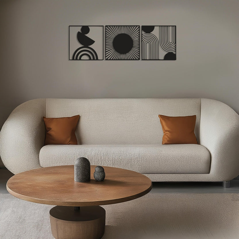 Boho Wall Decor- Modern Living And Bedroom Wall Decor